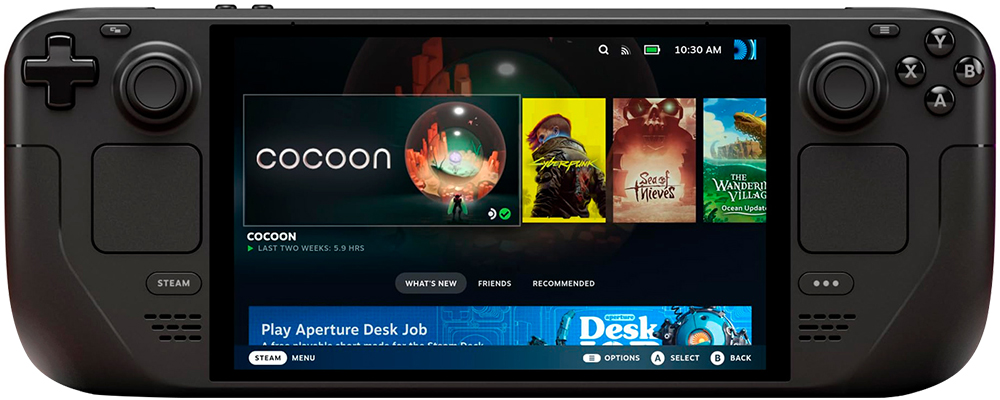 Consola Portátil Valve Steam Deck OLED 7.4&quot; HD Wi-Fi 16/512GB - Black